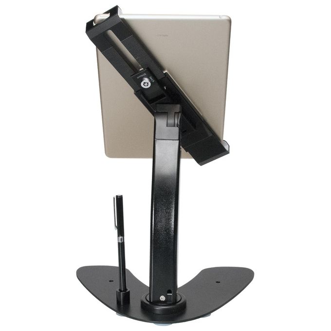 Nilox Supporto da Tavolo Regolabile per Tablet con Doppio SecureLock