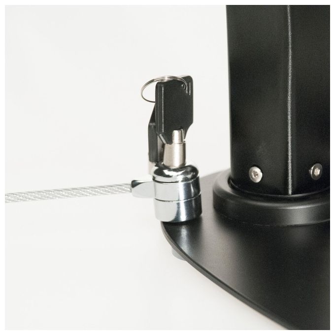 Nilox Supporto da Tavolo Regolabile per Tablet con Doppio SecureLock