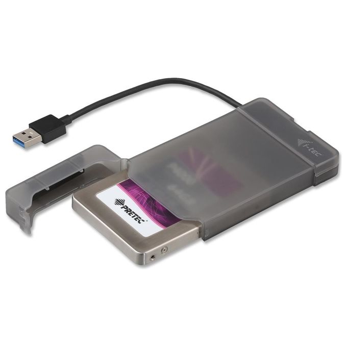 I-Tec MYSAFEU313 Contenitore di Unita' di Archiviazione 2.5'' Enclosure Hdd-Ssd Nero