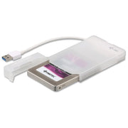 I-tec MYSAFEU314 Contenitore di Unita' di Archiviazione 25'' Enclosure Hdd-Ssd Bianco