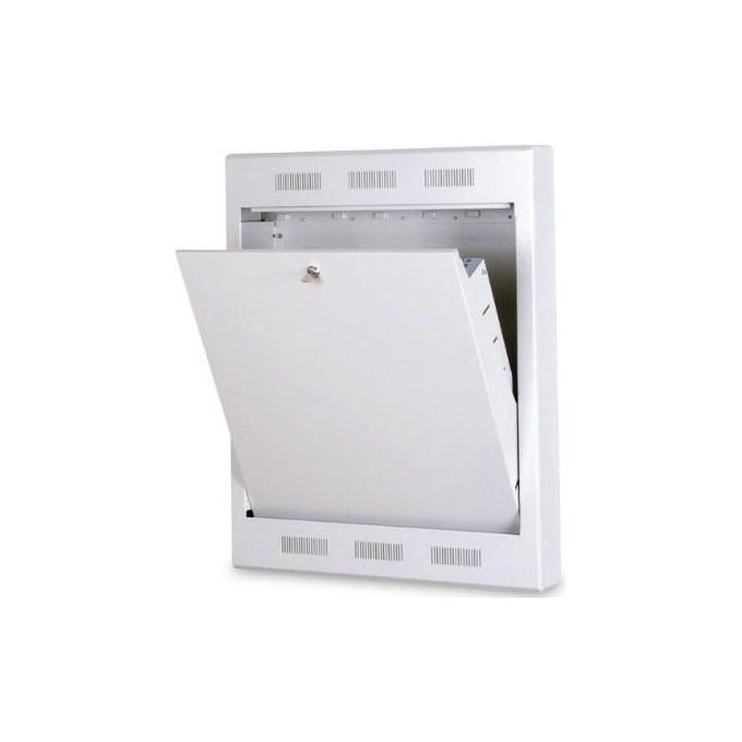 Digitus armadio slim a muro 2 unita 750x600 altezza 127mm grigio con apertura frontale