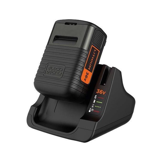 Black+Decker Kit Batteria 36V Con Caricabatterie