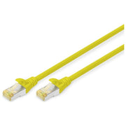 Digitus cavo rete s-ftp cat.6a doppia schermatura lsoh colore giallo mt. 15