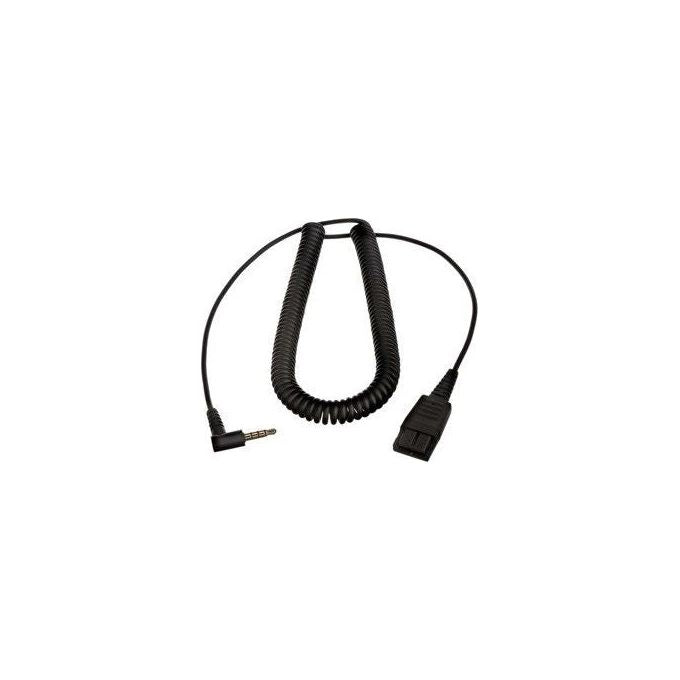 Jabra 8800-01-102 Pc Cord Qd to 3.5mm Mac Books Biz 1500 2300 2400 ii