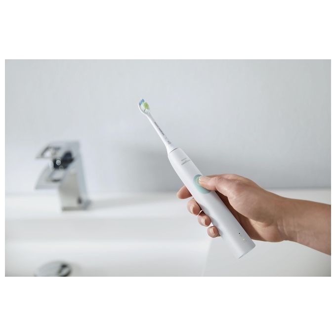 Philips 4300 series HX6807-35 Spazzolino Elettrico Adulto Sonico Colore Menta-Bianco