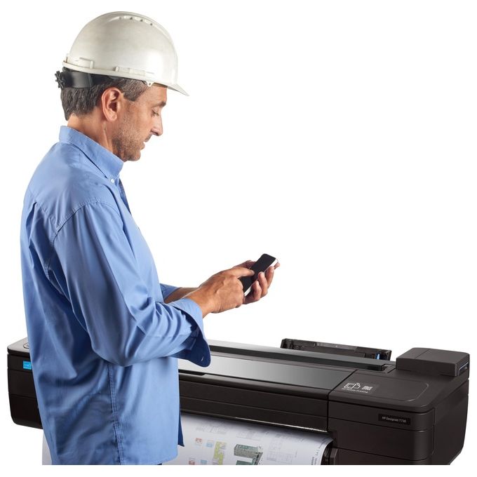 HP Designjet T730 36 Stampante Grandi Formati Getto Termico d'Inchiostro a Colori 2400x1200 Dpi A0 Collegamento Ethernet Lan
