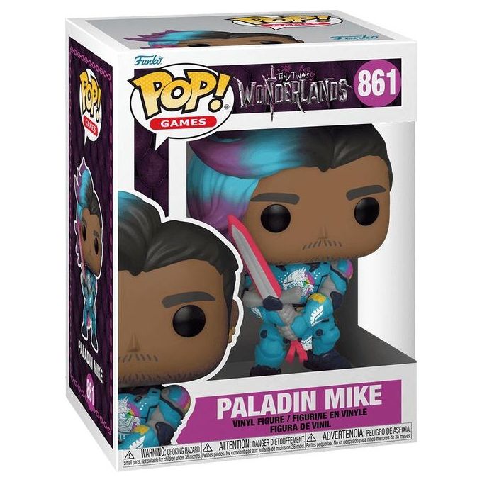 Funko Pop! Tiny Tinas Wonderlands Paladin Mike 861