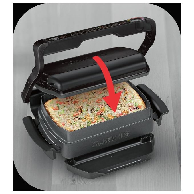 Tefal GC 7148 Optigrill Snacking e Backing