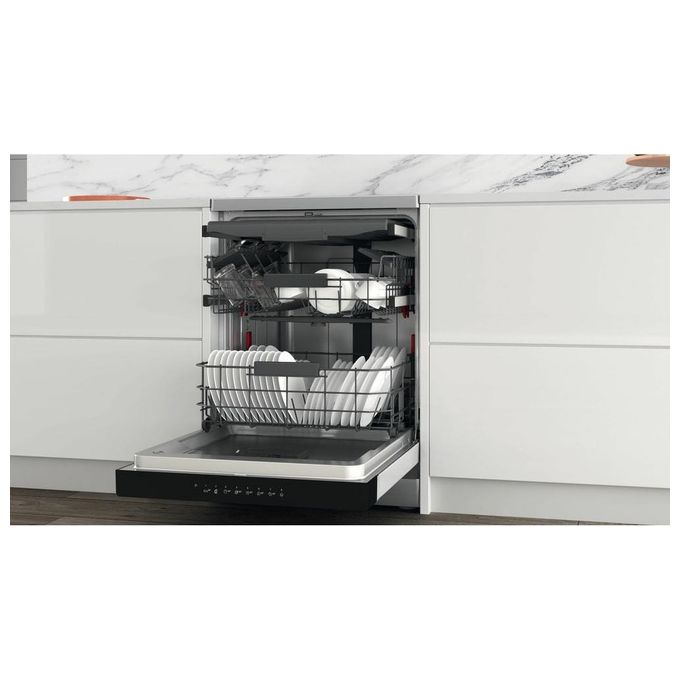 Whirlpool WFC 3C26 PF X  Lavastoviglie Libera Installazione 14 Coperti Classe energetica E 8 Programmi 60 cm Inox