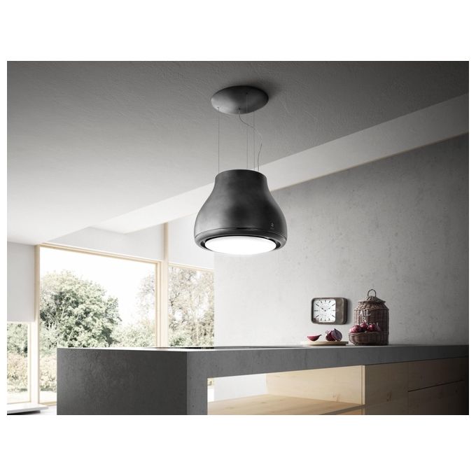 Elica SHINING PX-F-50 PELTROX Cappa Filtrante a Isola sospesa 50 cm Classe energetica A Metallo effetto Peltrox PRF0120497A