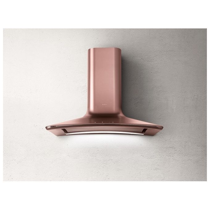 Elica SWEET RAME-F-85 COPPER Cappa a parete filtrante Comandi touch control 85 cm Classe energetica A 580 m3-h Rame Opaco PRF0120672A