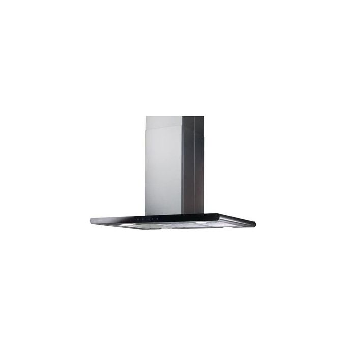 Elica GALAXY BLIX-A-80 PRF0008948B Cappa a Parete Classe energetica C 3 Velocita' Aspirante Touch Control Illuminazione Neon 80 cm Inox-Vetro Nero