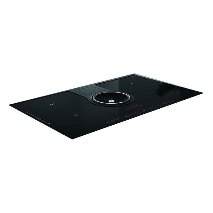 Elica NIKOLATESLA BL-A-830x515 Mix Piano cottura aspirante a Induzione con cappa aspirante integrata 4 zone 83 cm Comandi Touch control 647 m3-h Vetro Nero PRF0120977A