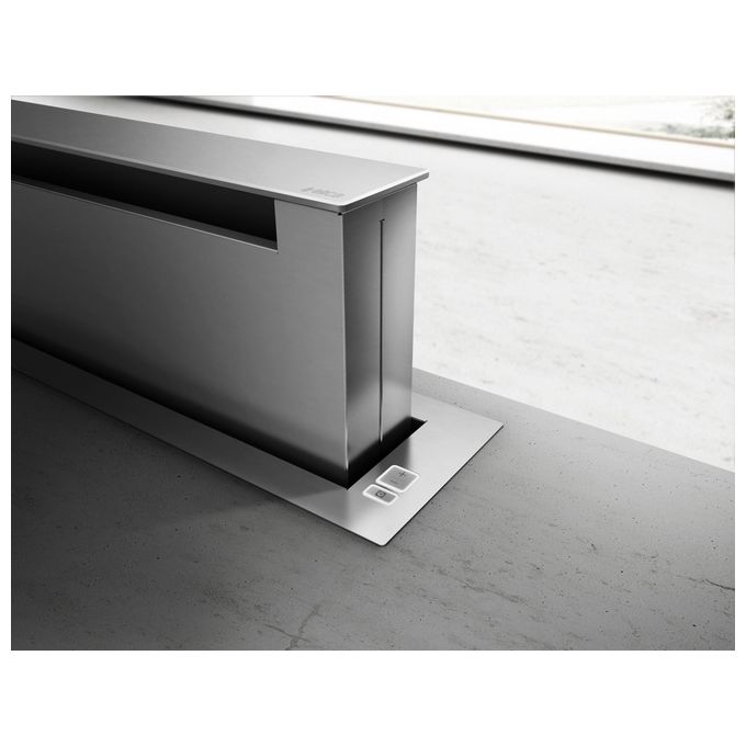 Elica PANDORA IX-F-90 Cappa Down Draft Classe energetica A 3 Velocita' + 1 Filtrante ( motore incluso ) Portata 680 m³-h 90 cm Acciaio Inox PRF0120980
