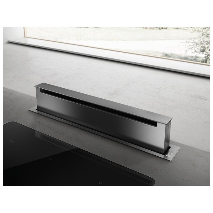 Elica PANDORA IX-F-90 Cappa Down Draft Classe energetica A 3 Velocita' + 1 Filtrante ( motore incluso ) Portata 680 m³-h 90 cm Acciaio Inox PRF0120980