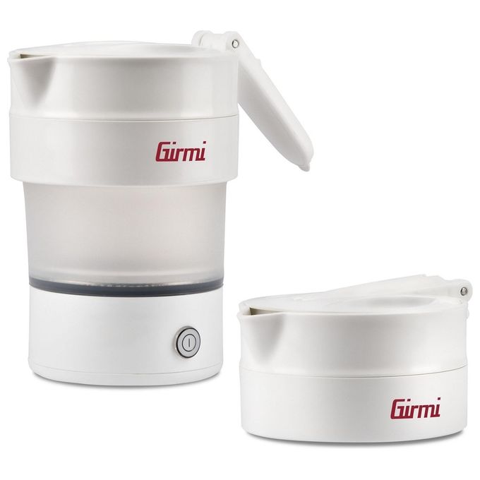 Girmi BL03 Bollitore Pieghevole in Silicone 0.6 Litri 600W Cavo Removibile