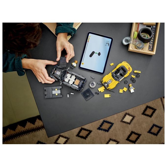LEGO Speed Champions Mercedes-AMG G 63 e Mercedes-AMG SL 63 Macchine Giocattolo da Costruire 2 Modellini di Auto per Bambini e Bambine da 10 Anni con Minifigure di Piloti Regalo di Compleanno 76924