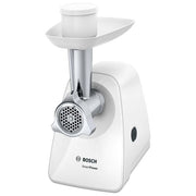 Bosch MFW2500W SmartPower Tritacarne Dischi in Acciaio Inossidabile 350W Bianco