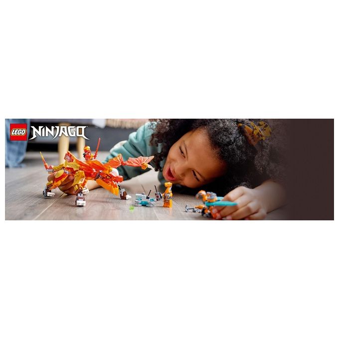 LEGO Ninjago Dragone del Fuoco di Kai Evolution