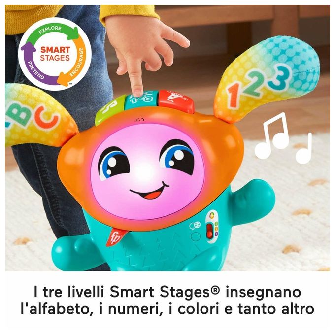 Fisher Price Prime Attivita' Ridi e Impara Dj Nino Salterino