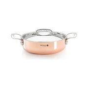 De Buyer Prima Matera Pentola Rame-Inox Bassa 28cm per Induzione
