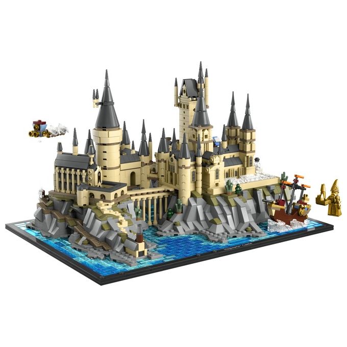 LEGO Harry Potter 76419 Castello e Parco di Hogwarts, Grande Set con Torre dell'Astronomia, Sala Grande e Camera dei Segreti