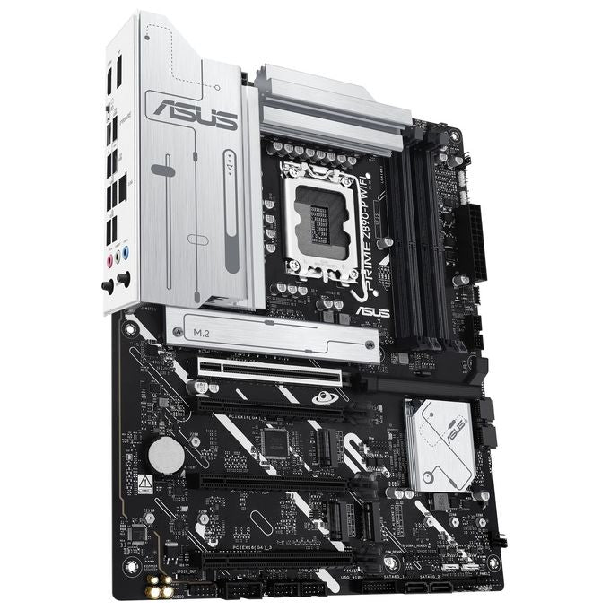 ASUS Intel PRIME Z890-P WIFI Scheda madre Intel ATX 14121 Fasi di Alimentazione Slot DDR5 PCIe 5.0 GPU di Nuova Generazione Porta USB-C Thunderbolt 4 Wi-Fi 7 Q-Antenna