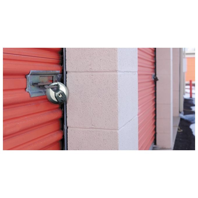 Master Lock Padlock 2-Disc Stainless Steel 70mm