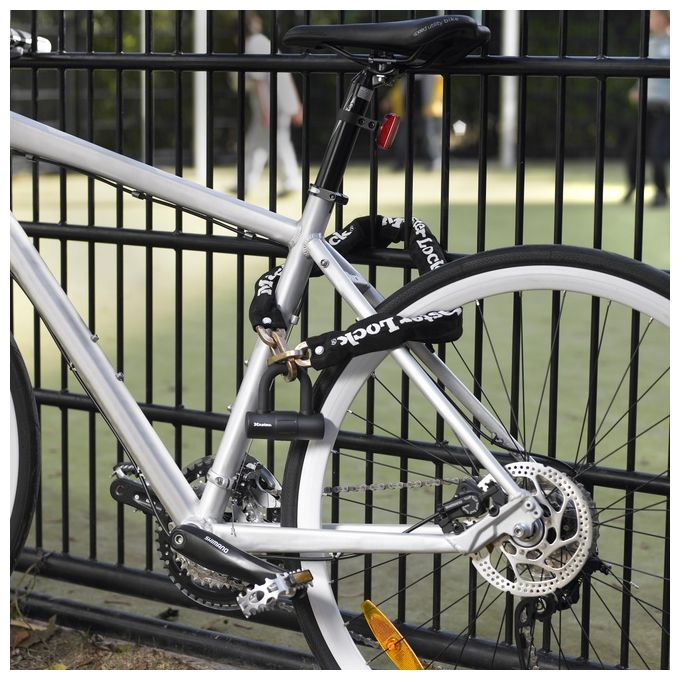 Master Lock 8234EURDPRO Catena Bici con Mini U Antifurto