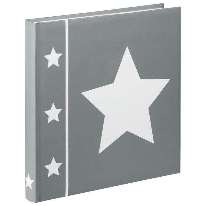 Hama Skies Jumbo Album Fotografico Grigio 30x30cm 60 Pagine Bianche