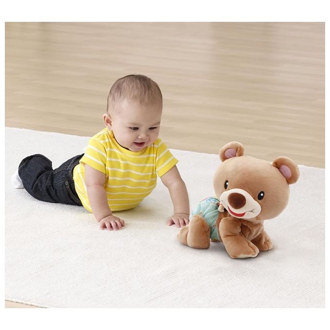VTech Baby Orsetto Teddy Canta e Gattona con Me