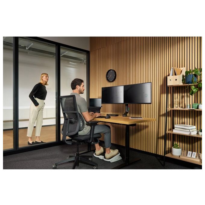 Kensington K75491IT Pro Fit Ergo KB675 EQ Tastiera Wireless Tenkeyless Ricaricabile QWERTY Italiano Compatibile Windows macOS con Connessione Bluetooth 2.4GHz e USB-C colore Nero