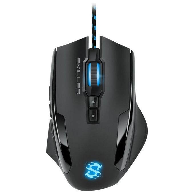 Sharkoon Skiller SGM1 Mouse Gaming 10800 Dpi Max Rgb Usb 1,8mt Nero