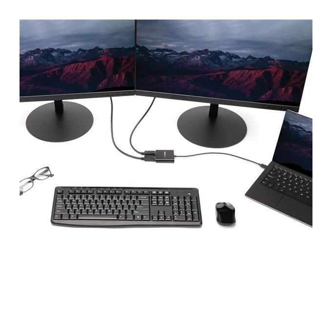 Startech Adattatore Splitter Mst Hub Usb-C a 2 Porte Displayport