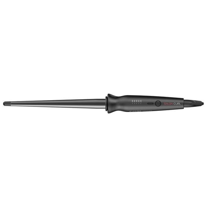 Ga.Ma Arricciacapelli Conico Salon Curl Nero e Argento