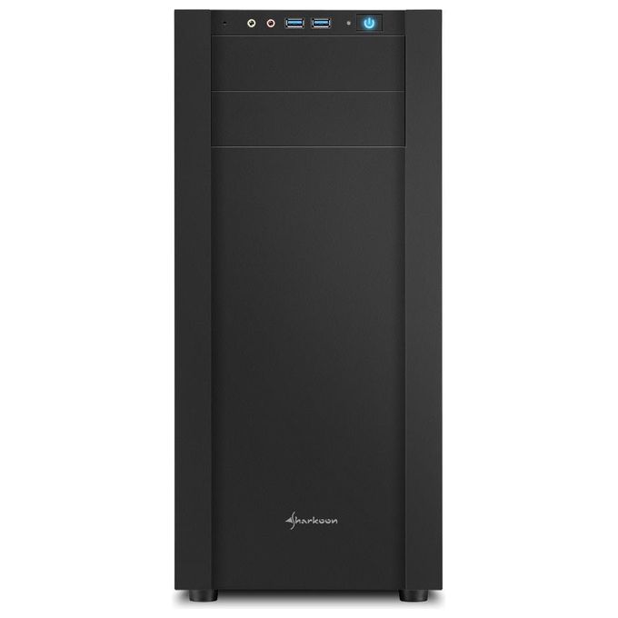 Sharkoon Case S25-s Atx 2xu3, 2x120, Black