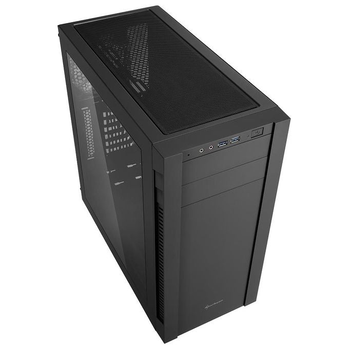 Sharkoon Case Atx 2xusb 3.0,2x120 fans Installed Window Black