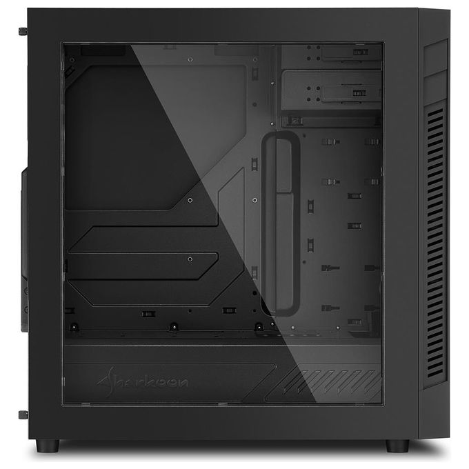 Sharkoon Case Atx 2xusb 3.0,2x120 fans Installed Window Black