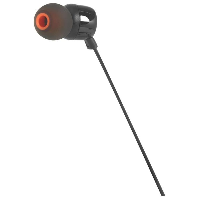 JBL T110 Auricolare con Microfono Nero