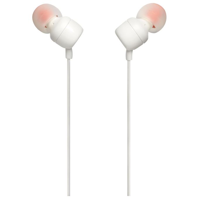 JBL T110 Auricolare con Microfono Blu