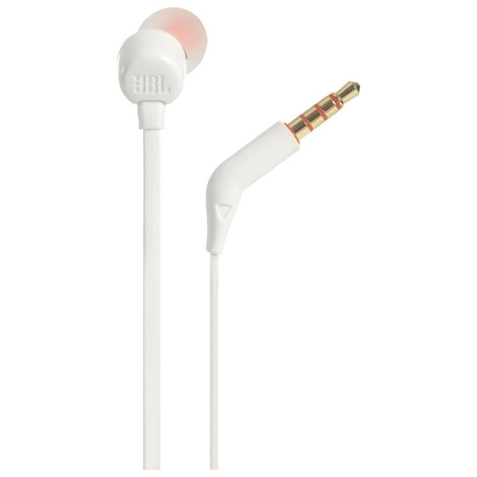 JBL T110 Auricolare con Microfono Blu