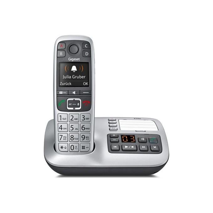Gigaset Telefono Cordless E560A 150 Memo con Segreteria 25min