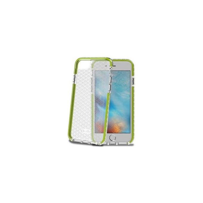 Celly HEXAGON800GN Hexagon Cover per iPhone 7 Verde