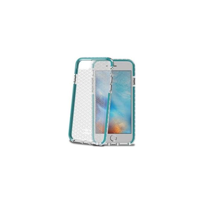 Celly HEXAGON800TF Hexagon Cover per iPhone 7 Tiffany