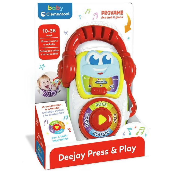 Clementoni Deejay Press and Play