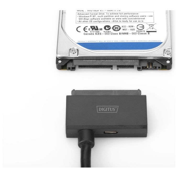 Digitus cavo adattatore usb 3.1 tipo-c -per ssd-hdd 2,5 sata 3