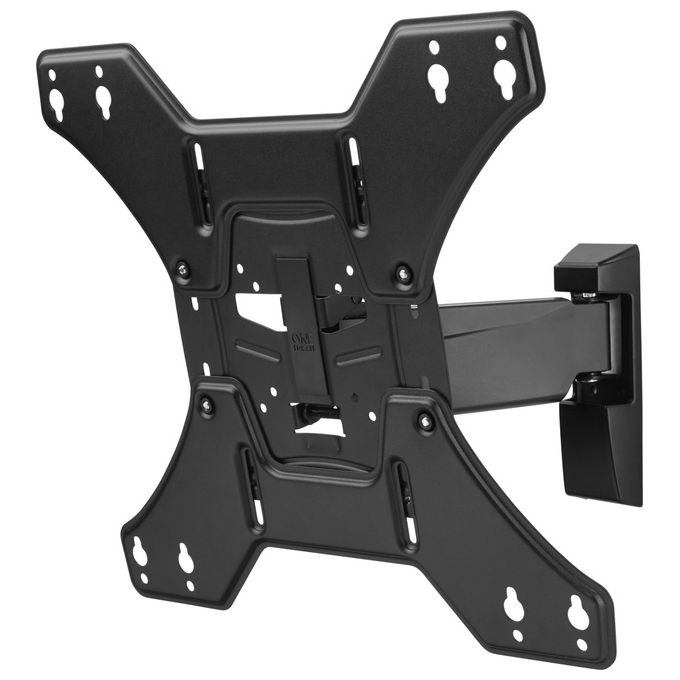 One for All Supporto da Parete per Tv 60'' Solid Turn 90 Nero