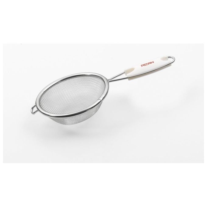 PEDRINI Colino Lillo da 8 cm per setacciare ingredienti in cucina in acciaio inox resistente e facile da pulire
