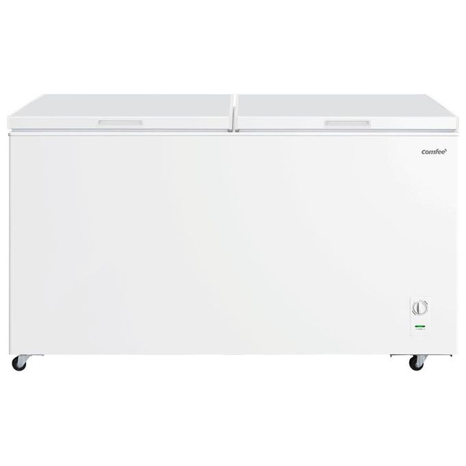 Comfee RCC688WH2 Congelatore a Pozzetto Orizzontale Capacita' 508 Litri Classe energetica E Capacita' di congelamento 23 kg-24h Due Porte