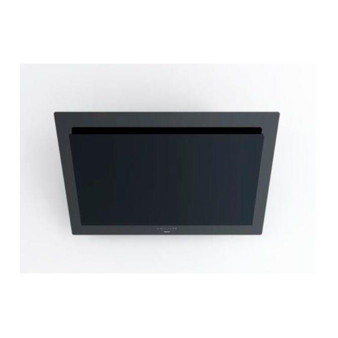 Novy 7838-1 Cappa Aspirante a Parete Nero 394m³-h